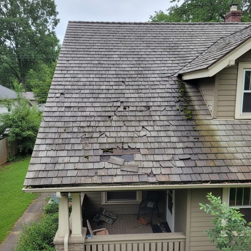 Shake Shingle Repair